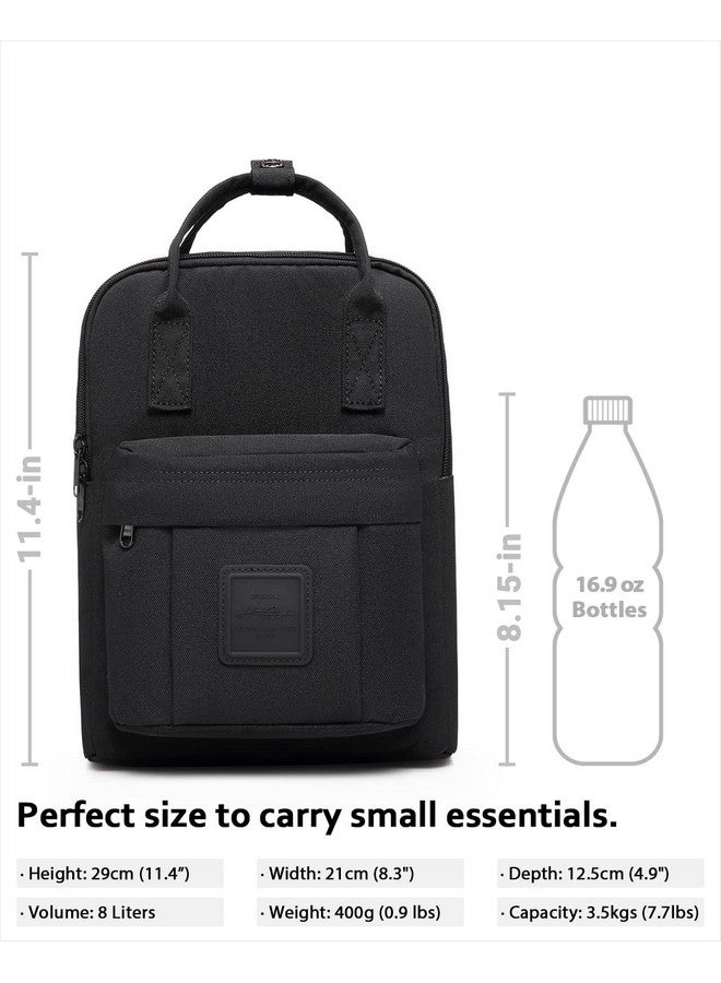 HotStyle BESTIE Mini Diaper Bag Backpack with Multiple Pockets, Small Size Cute for Day Tirp, Travel & Everyday, Black - Image 3