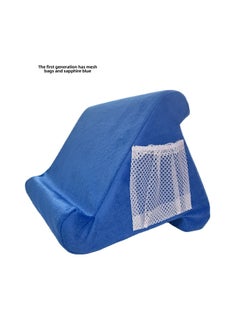 Digital Computer/tablet Stand Adjustable Foldable Portable Desktop Holder For Ipad IPhone Tablets Laptops-Color:The First Generation Has Net Bag Sapphire Blue-Applicable Size:28*20.5*21cm