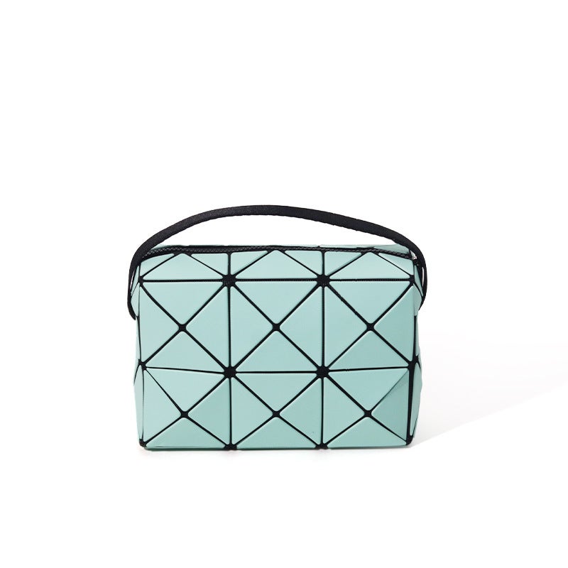 New Geometric Rhombus Bag High-End Cupid Square Shoulder Bag Drawstring Box Crossbody Bag Women''s Rhombus - Image 1