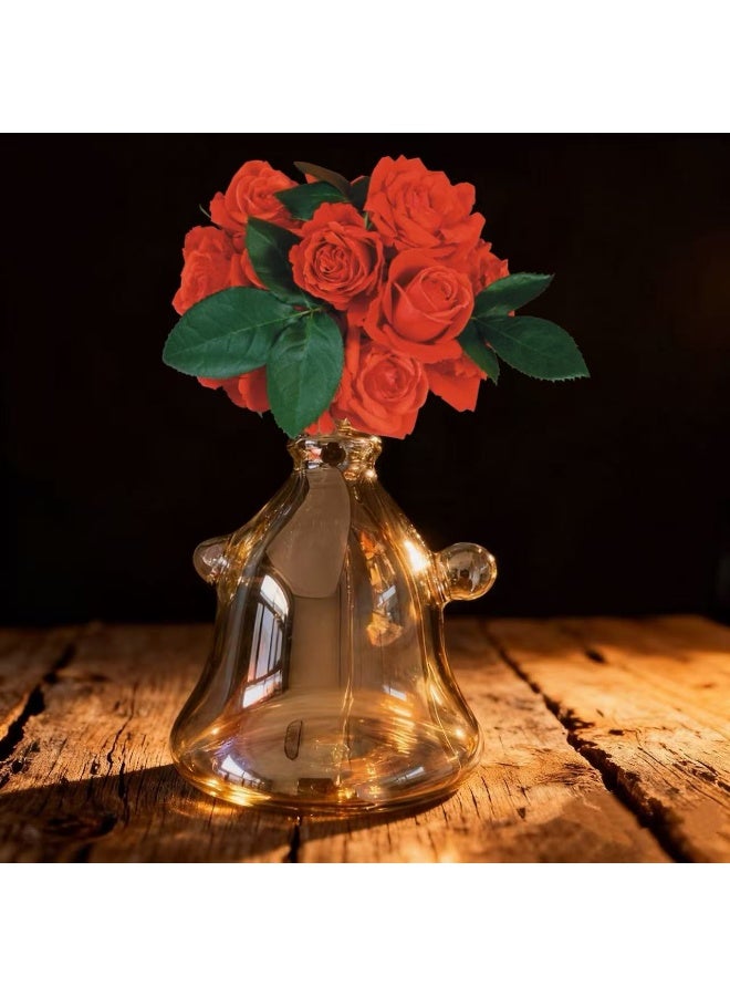 Borosilicate  Home Decorative Heat Resistant Oil Lamp Vase(Colors Randomly Assigned)