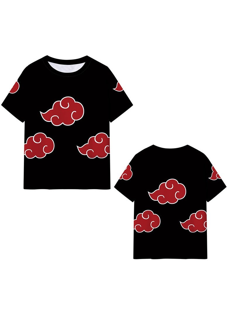 KUYING Naruto Kakashi Sasuke Short Sleeve  - Image 1