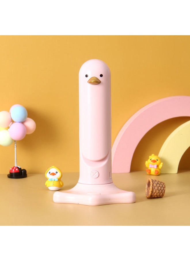 Creative Cartoon Folding USB Desktop Charging Small Desk Lamp Learning Reading LED Eye Protection Desk Lamp Custom Gift Logo-Color:515 Spaceman Table Lamp + Two Gears