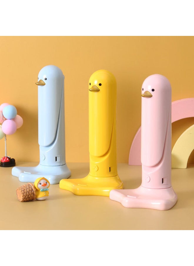 Creative Cartoon Folding USB Desktop Charging Small Desk Lamp Learning Reading LED Eye Protection Desk Lamp Custom Gift Logo-Color:515 Spaceman Table Lamp + Two Gears