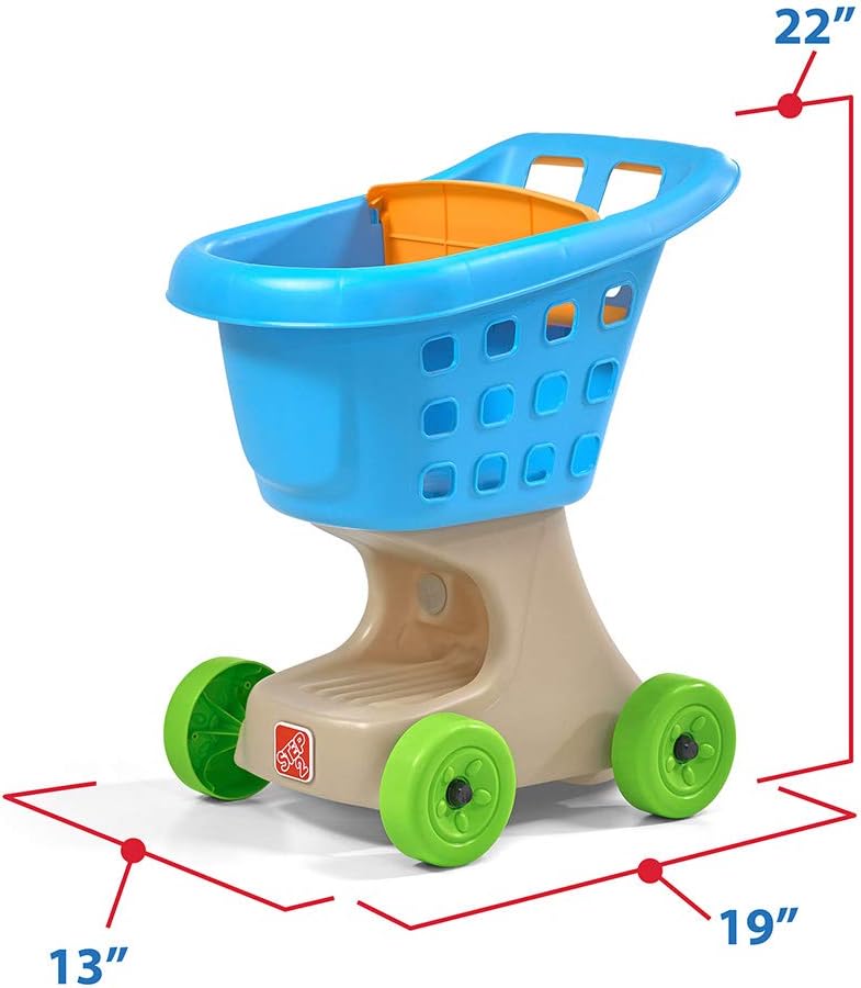 Step2 Little Helper's Shopping Cart 5pc - Blue - Image 2