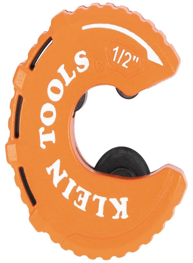 Klein Tools 50055 C-Style Copper Tubing Pipe Cutter Tool, 1/2-Inch Cutting Capacity, Ultra-Compact Design for Tight Spaces - Image 1