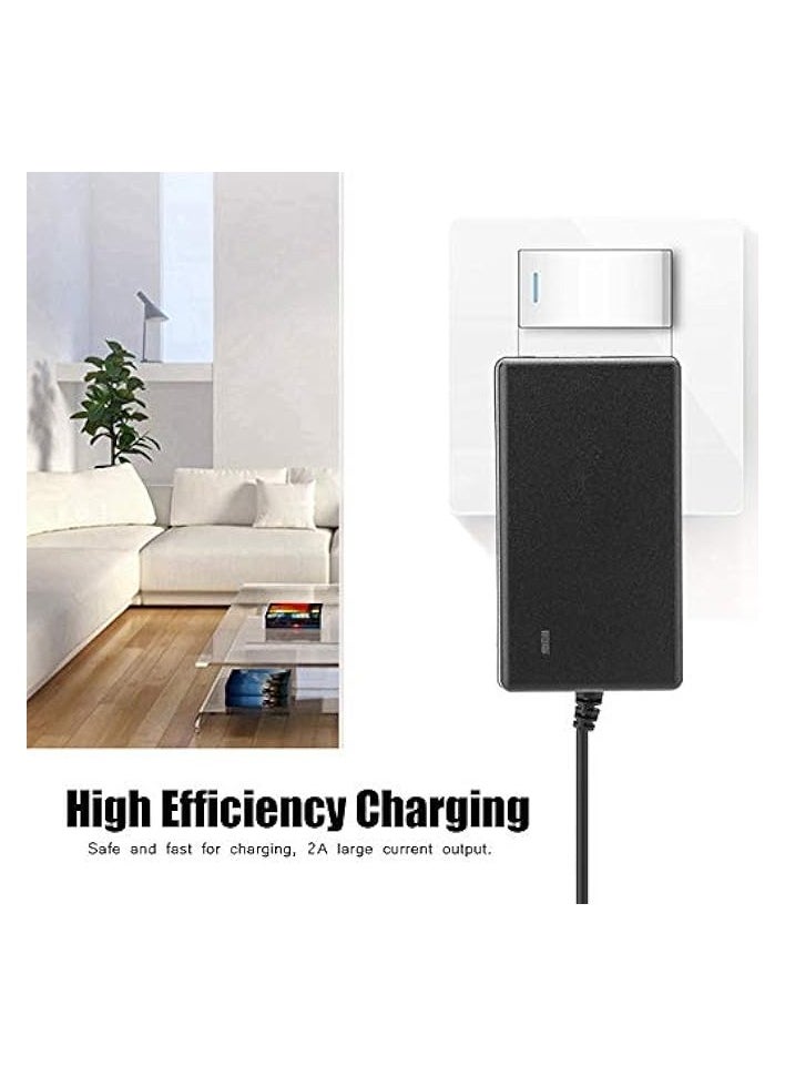 erorex To Use Black DC 16.8V AC100-240V Adapter Power Adapter For Li Battery, Balance Toy For Head Lamp Toy Car Balance Car  - Image 3