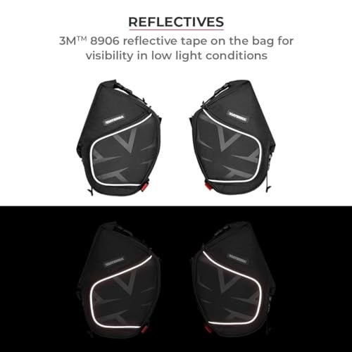 ViaTerra 100% WaterProof Front Frame motorcycle bags (set of 2) I Royal Enfield Himalayan 450 Accessories I Suitable for Touring & trail rides - Image 4