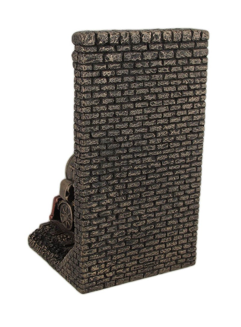 Zeckos Steampunk Steam Locomotive Bronze Finished Single Bookend - Image 4