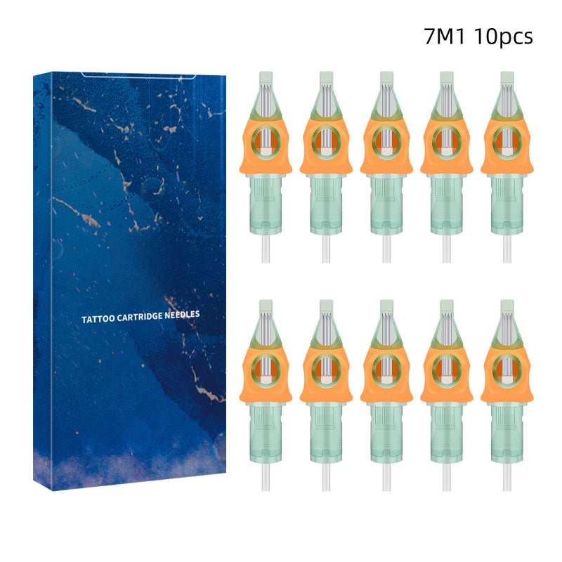 Tattoo Needles Finger Ledge Cartridges 10Pcs 1207M1 - Image 1