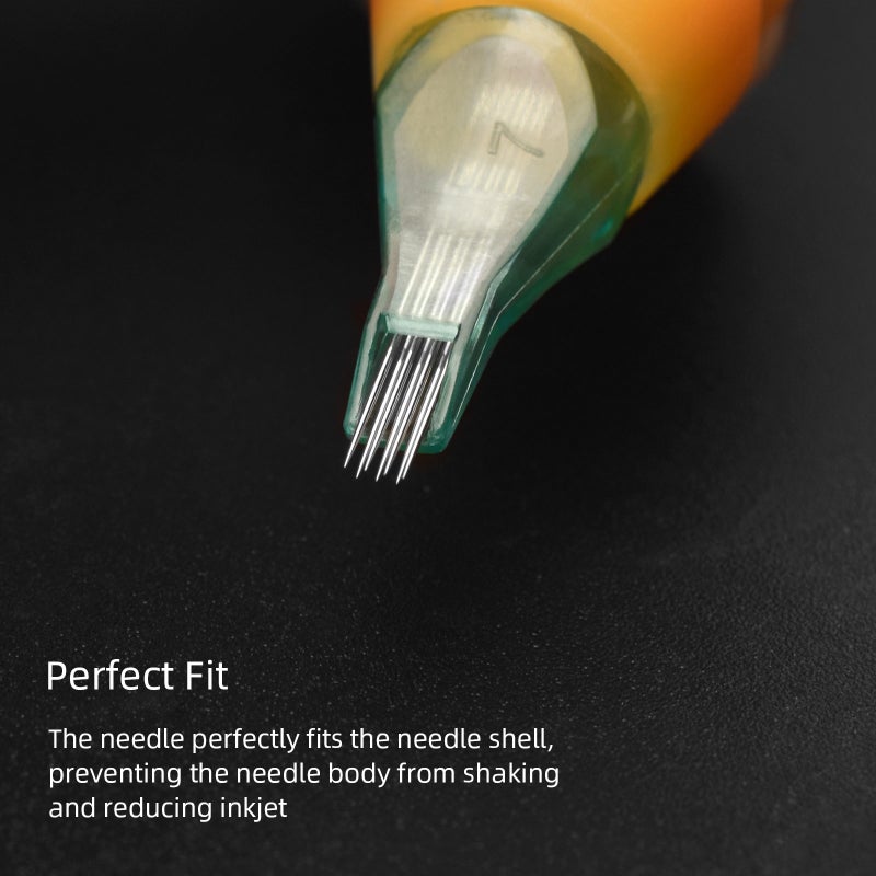Tattoo Needles Finger Ledge Cartridges 10Pcs 1207M1 - Image 4