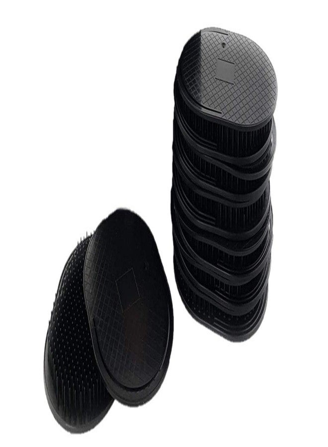 G.B.S Black Pocket Palm Brush for Men’s, Women and Pets Grooming, Black, Pack of 20 Made in U.S.A - Image 4