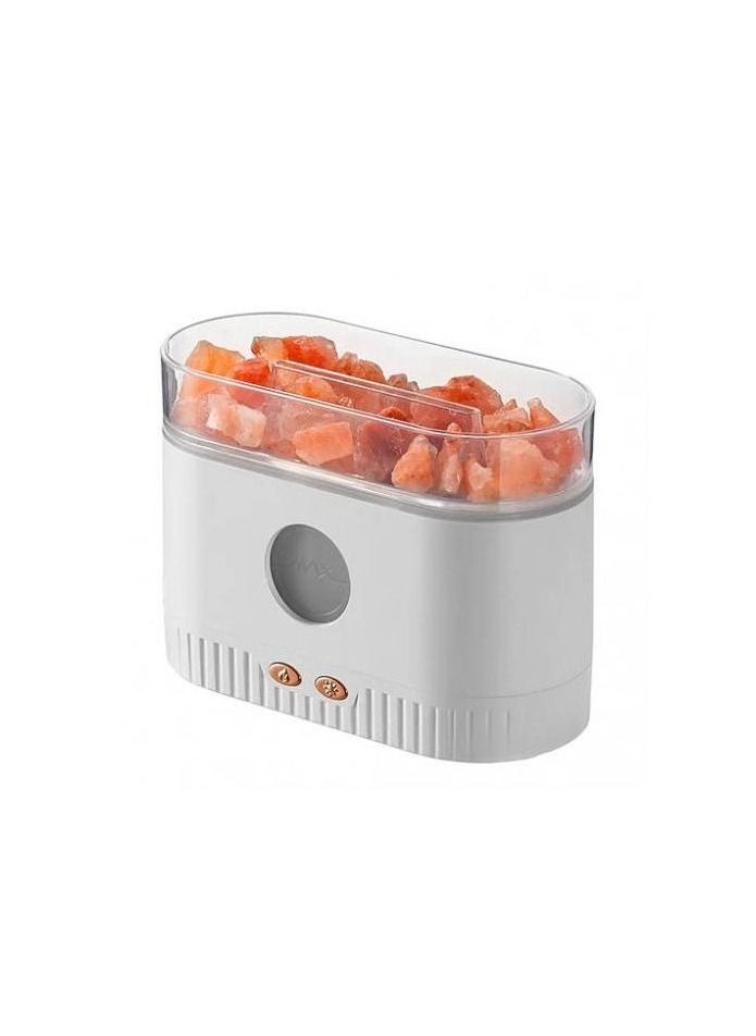 Generic Ultrasonic Humidifier with Volcanic Salt Stone with 3D Light  - Image 1