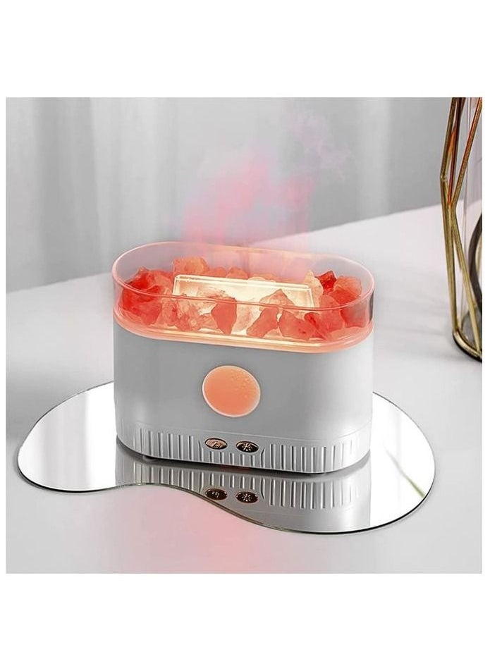 Generic Ultrasonic Humidifier with Volcanic Salt Stone with 3D Light  - Image 5