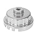 X AUTOHAUX X AUTOHAUX Oil Filter Cap Wrench 14 Flutes 4 Slots 64.5mm Oil Filter Cap Removal Tool for Toyota Camry RAV4 Highlander  - Image 2