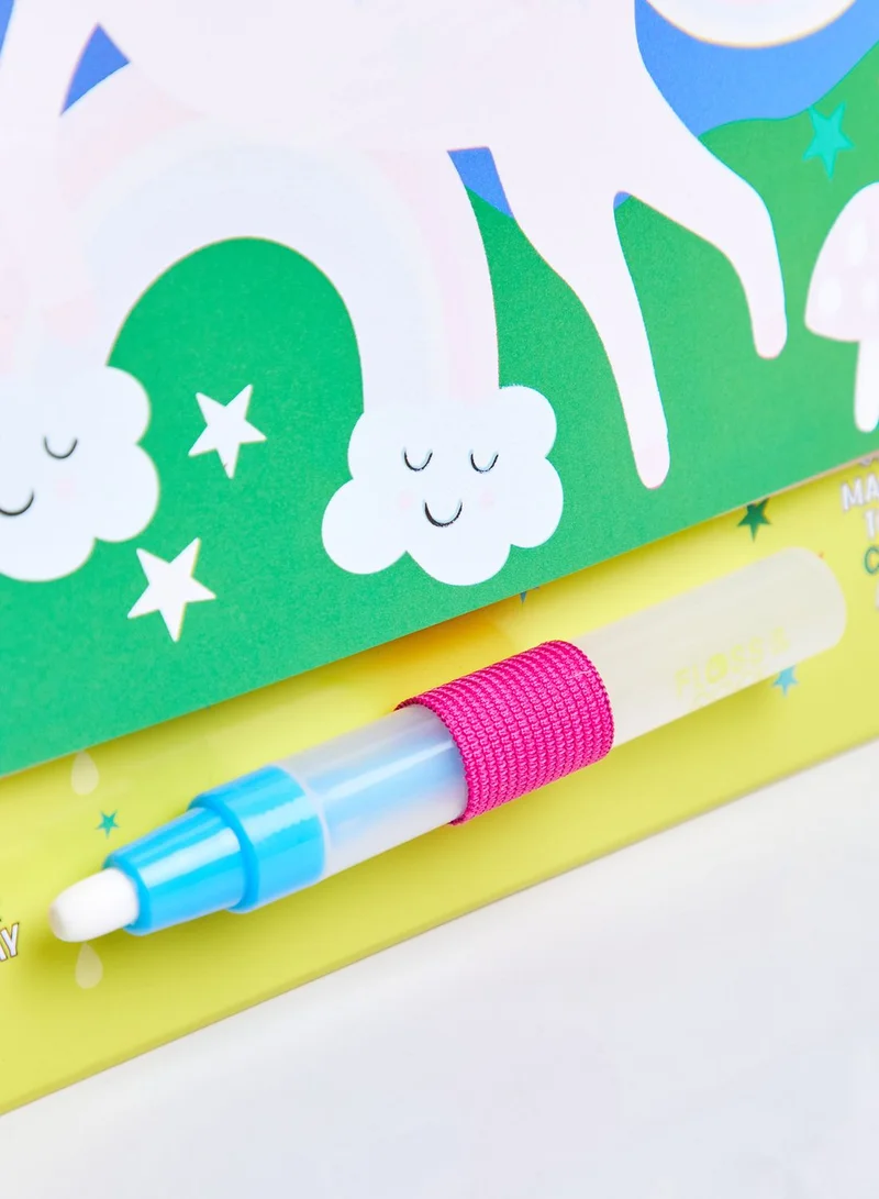 Floss & Rock Rainbow Fairy Magic Water Easel And Pen Set