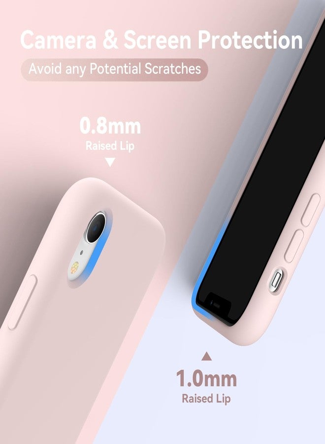 AOTESIER Shockproof for iPhone XR Phone Case, [Military Drop Protection] [Food Grade Silicone] Protective Case with Soft Anti-Scratch Lining, Camera & Screen Protection, 6.1inch, Chalk Pink - Image 5