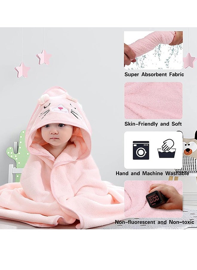 Gonice Baby Towel, Wearable Hooded Towel for Boys Girls, Baby Bath Towel  - Image 4