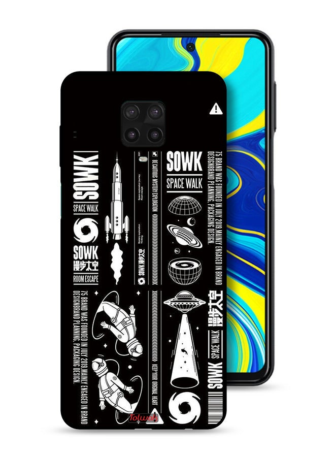 Xiaomi Redmi Note 9S Protective Case Cover Sowk Space Walk Sticker