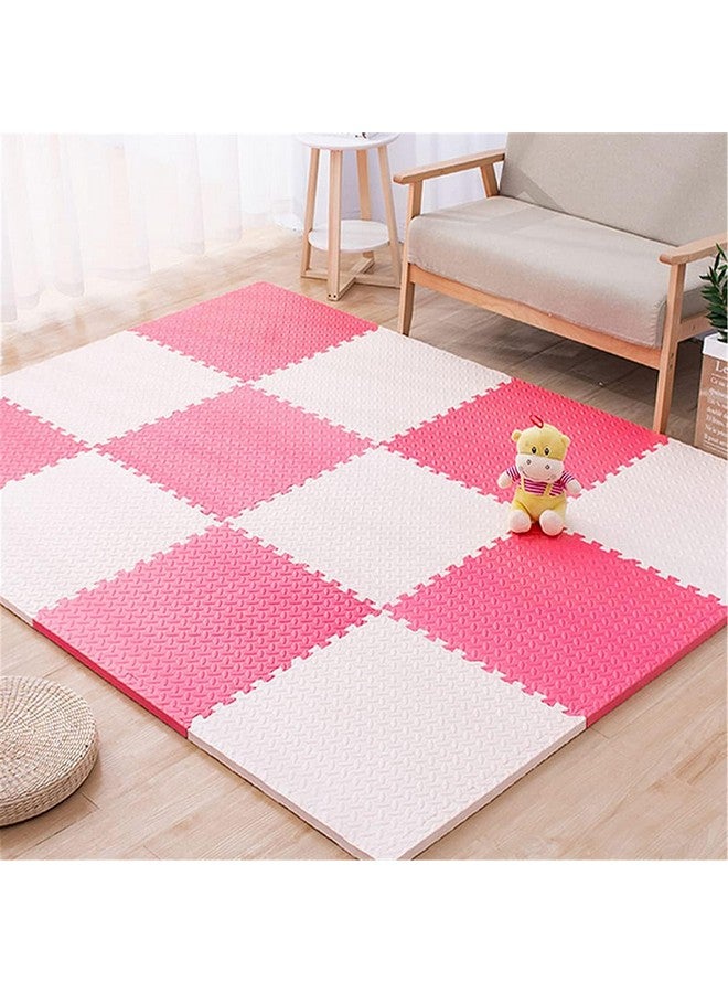 سيجناترون سجادة تمارين الألغاز للأطفال من SIGNATRON مع بلاطات متشابكة من إسفنج EVA وأرضيات واقية للمكتب والمنزل والمدرسة وصالة الألعاب الرياضية (8 بلاطات - 32 قدمًا مربعًا) - Image 1