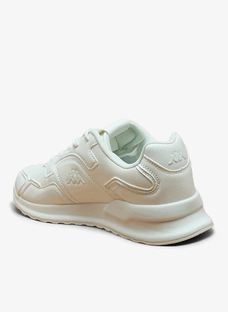 Kappa Women's Monotone Walking Shoes with Lace-Up Closure
