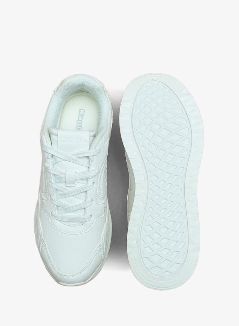 Kappa Women's Monotone Walking Shoes with Lace-Up Closure - Image 4