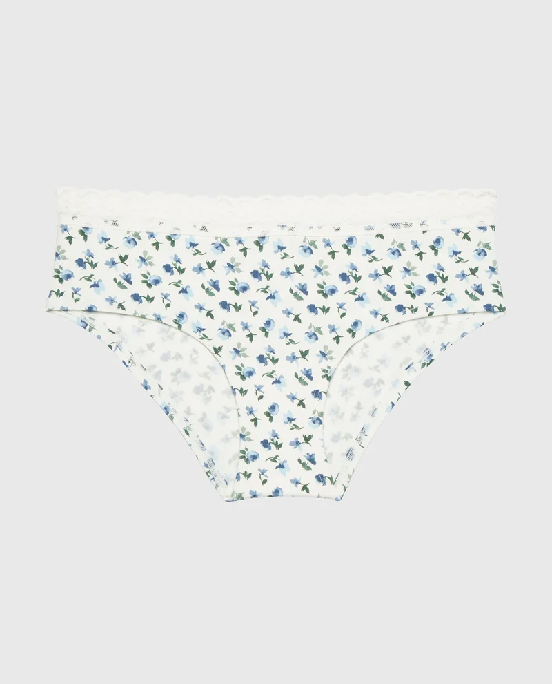 لا سينزا La Senza Ultrasoft Modal Hipster Panty with Lace Trim