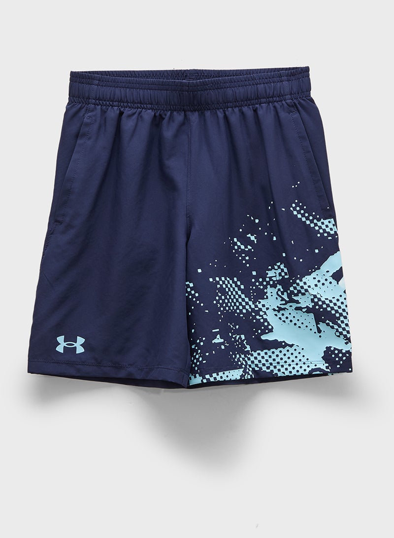 اندر ارمور شورت UA Tech Woven Graphic  - Image 1