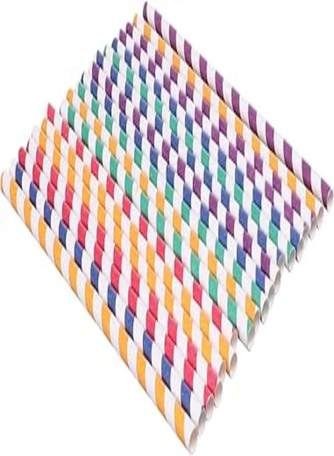 Migo's paper straw, set of 25 - multi color