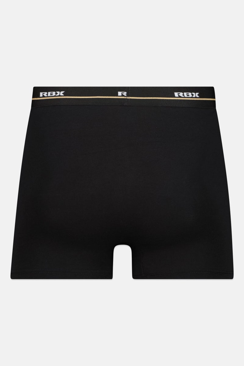 RBX Men 3 Pack Brand Logo Trunks, Multicolor - Image 3