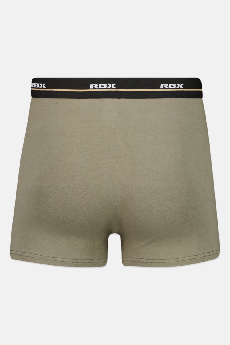 RBX Men 3 Pack Brand Logo Trunks, Multicolor - Image 4