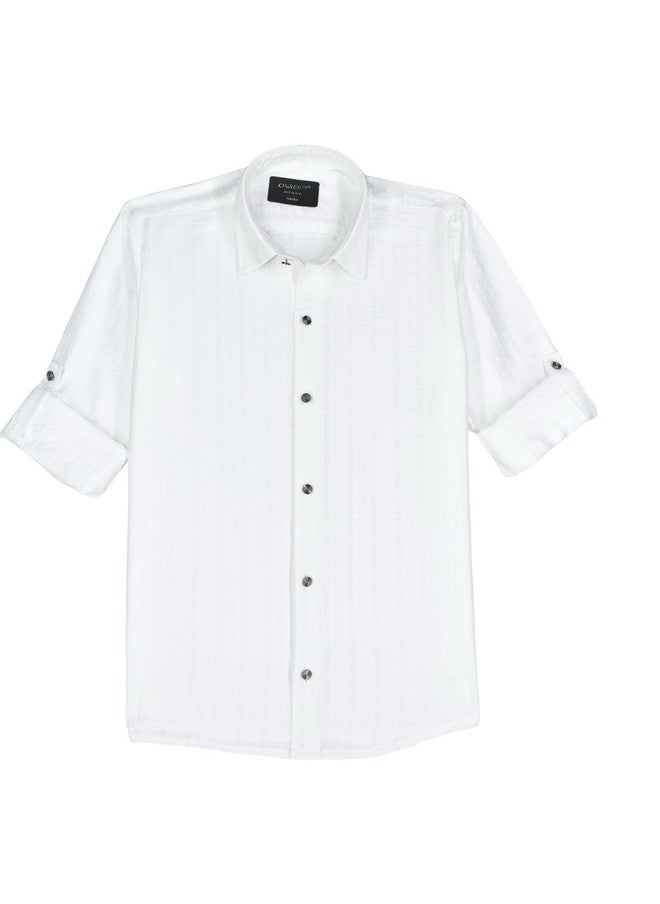 CHARCHIT Boys Comfort Casual Shirt - Image 1