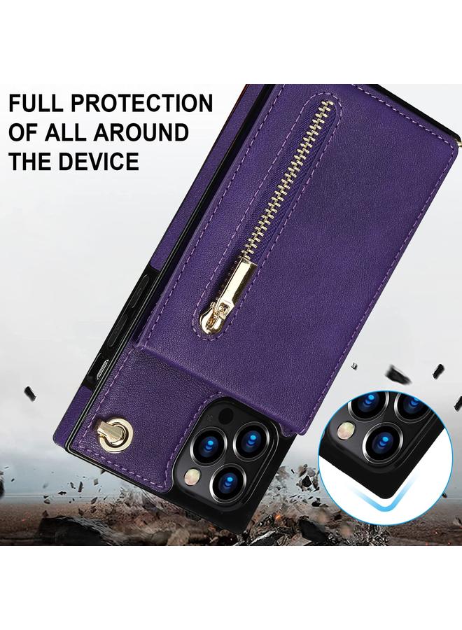 اس-توب جراب هاتف iPhone 14 Pro Max بسحاب متقاطع مع حامل - Image 5