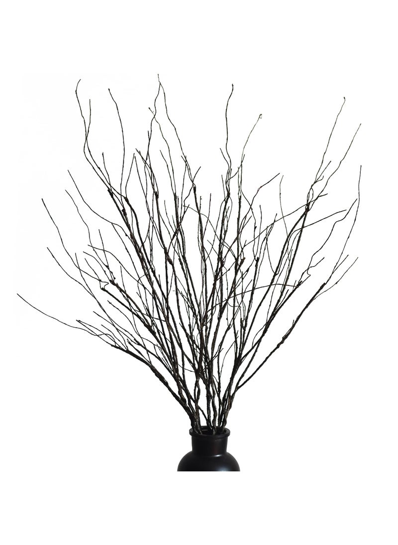 MISSWARM MISSWARM 10 PCS Artificial Twigs Curly Willow Branches 307 Inches Lifelike Bendable Artificial Branch Flower Dried Stems for Home Decoration 