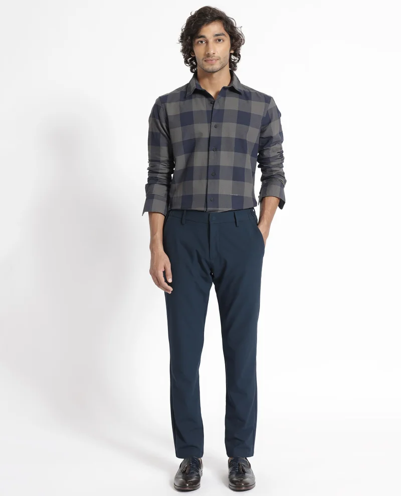 Rare Rabbit Men's Gingham Check Shirt