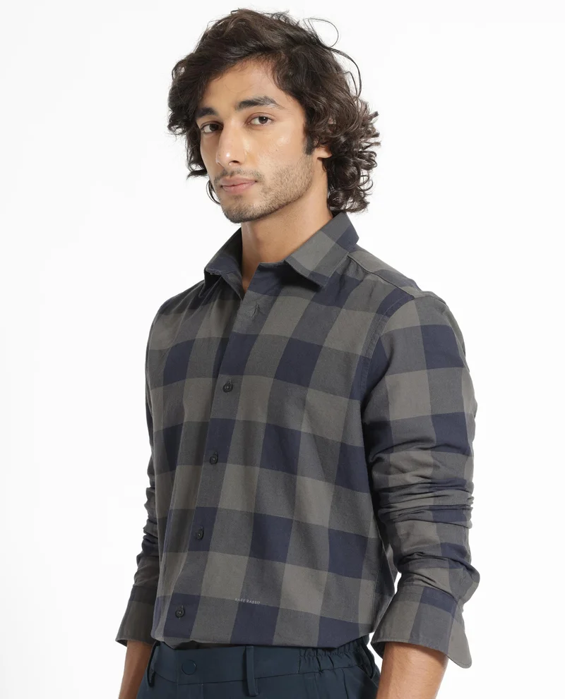 Rare Rabbit Men's Gingham Check Shirt