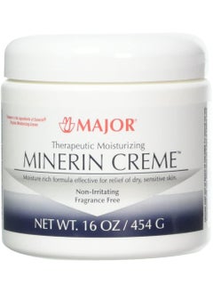 Minerin Therapeutic Moisturizing Minerin Creme 16oz for Dry Sensitive Skin Pack of 4 