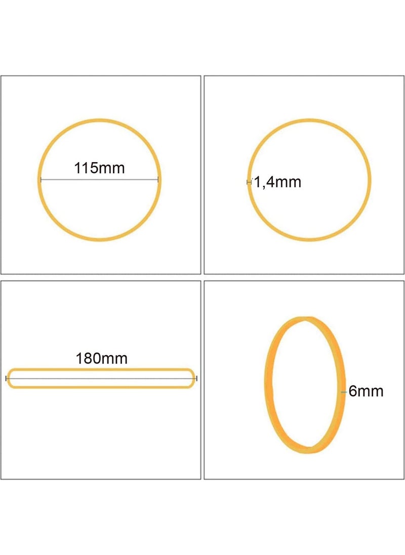 Ekoset 180X6MM Wide Rubber Package Packaging Case Rubber 1kg  - Image 4