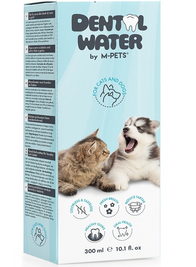 mpets Dental Water for Dogs & Cats 300ml - Image 3