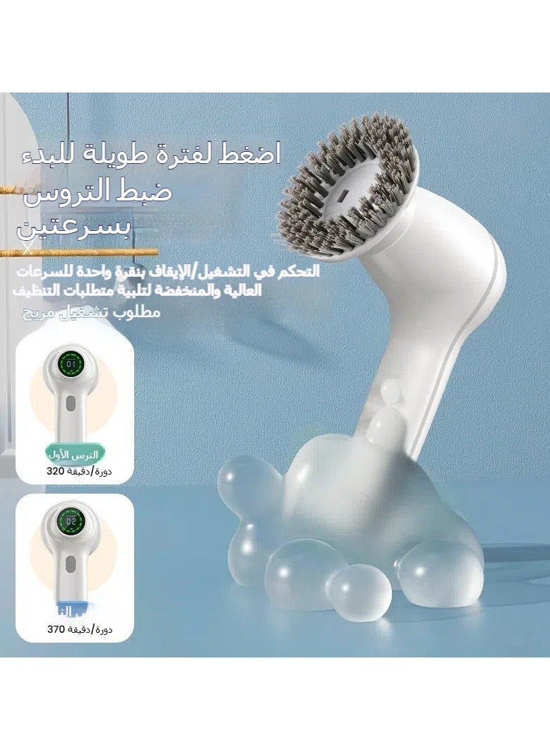 عام فرشاة غسل الأطباق اليدوية للمطبخ والمنزل - فرشاة حمام وعمومة القدر - أداة فرشاة تنظيف كهربائية متعددة الوظائف - Image 3