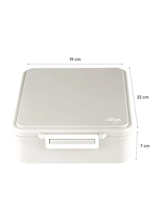 Citron Grand Lunchbox With 4 Compartments For Kids - Includes 1 Thermos Food Jar, Leak Proof And Bpa Free Lunch Box For Kids - Ballerina