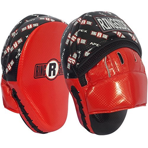 Ringside Apex Boxing MMA Punch Mitt (One Size) , White/Blue - Image 3