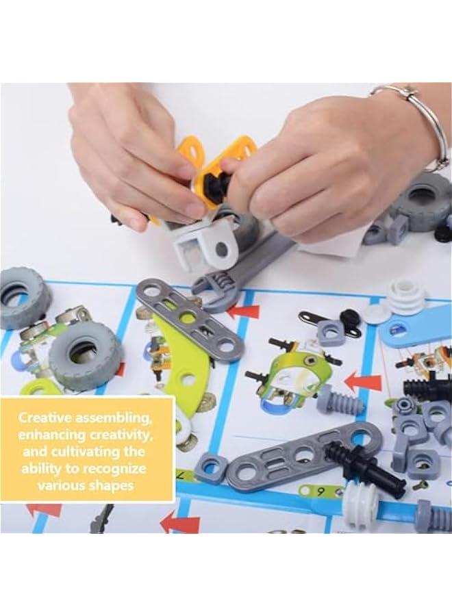 MIXDE Play a lot Building Toys for Boys Age 6-8 Year Old Boy Gift Best Educational Toys for Kids 5-7 Stem Building Toy for Boys 8-12 Engineering Building Kit Toys for 6 7 8 9 10 yr Old Birthday Gift - Image 4