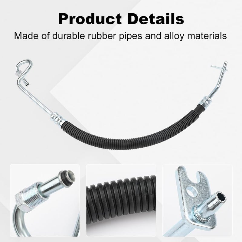 WMPHE Power Steering Pressure Hose & Steering Return Line Kit for Chevy and GMC Vehicles - Image 3