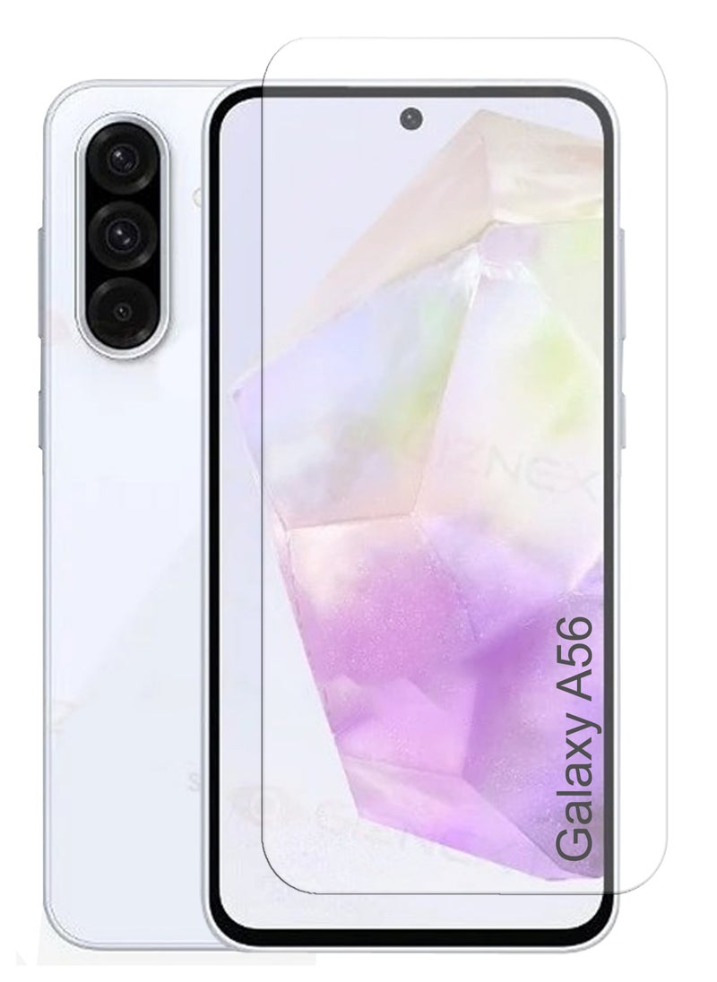Generic - Samsung Galaxy A56 - Tempered Glass Screen Protector - Delicate Touch , Higher Transparency , Easy to Install ,Anti-scratch and Bubble-free Screen Protector - Clear - Image 1