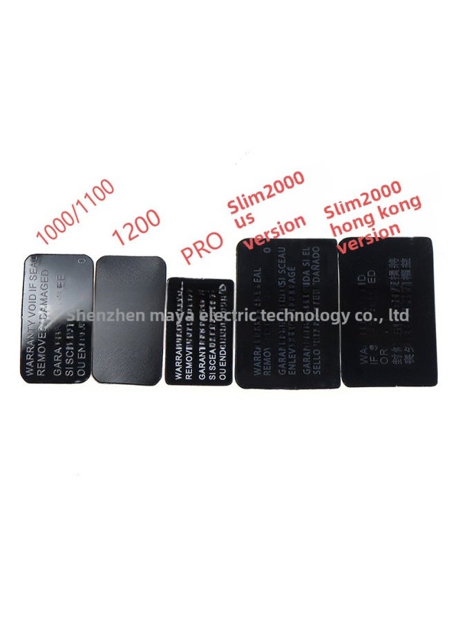 Generic For PS4 Sticker PS4 Slim/pro Host Anti-disassembly Sticker 1000 11xx 1206 Sticker Warranty Paper-Product Color:2000 Stickers Hong Kong Edition  - Image 2