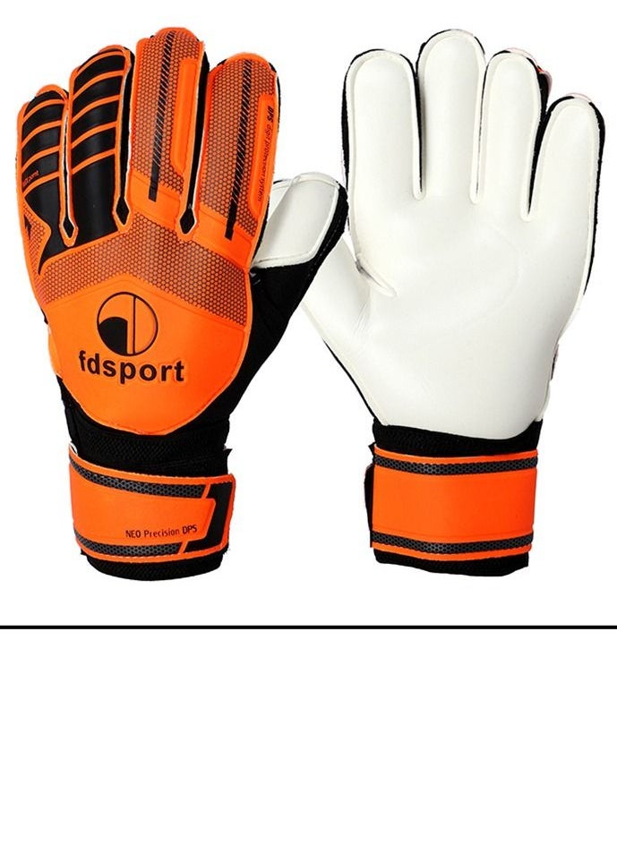 fdsport - Goalkeeper Gloves Finger Protection Latex Soccer Breathable Gloves - Image 1