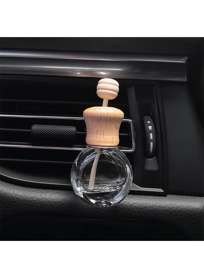 2 السيارة معطر الهواء زجاجة الناشر مع مقطع تنفيس العطور زجاجات زجاجات مقطع العطر العطر العطرية المعطرة زجاجات ناشر السيارة ديكورات مخرج تخلص من السيارة - Image 5