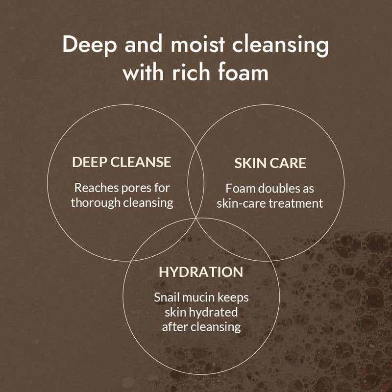 MIZON Snail Repairing Foam Cleanser General compatible design - Image 2