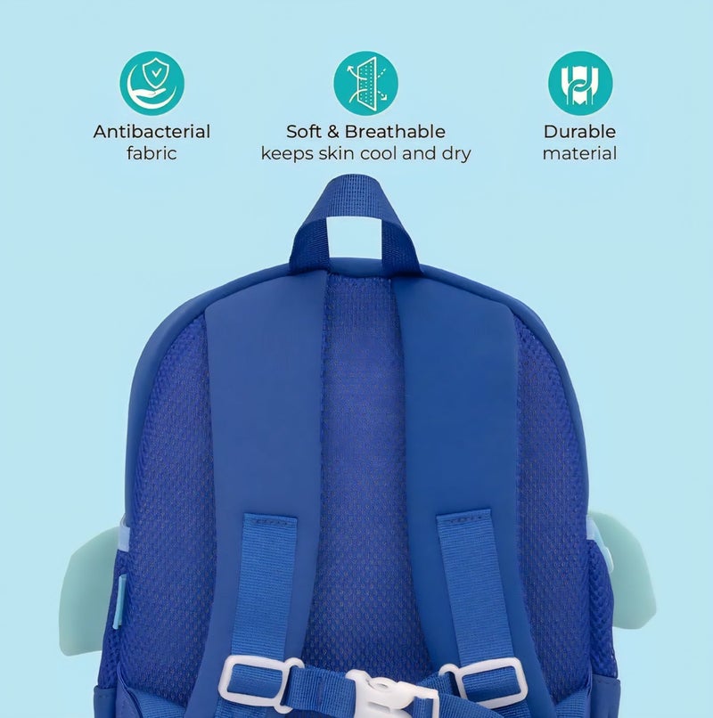 Astronaut Style Kids Space Backpack - Lightweight Shoulder Bag for Travel Book Bag Preschool and Kindergarten - Boys and Girls - Image 4