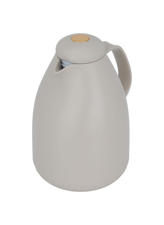 Alsaif Gallery - Penguin Pro thermos light brown 1 liter - Image 1
